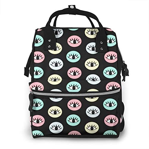 Wickeltaschenrucksack, große Wickeltaschen Map World Children Kid Multifunktionale wasserdichte Mutterschaft Windel Rucksack für Babypflege Mama Papa