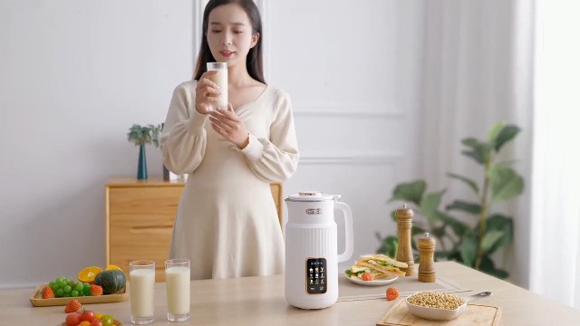 Amazon | 豆乳メーカー 豆乳機 加熱式ジューサー 850mL大容量 微圧技術