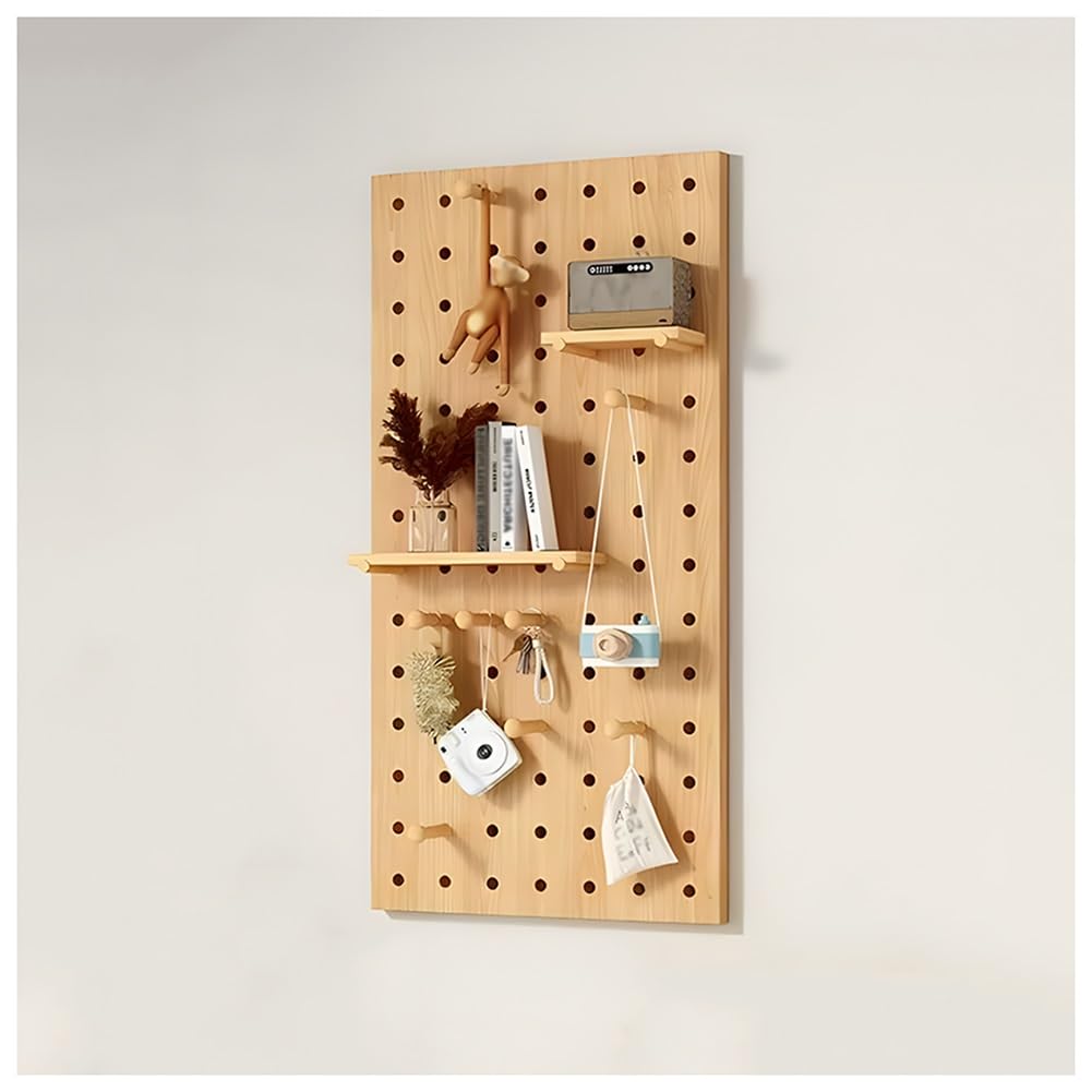 Panneaux décoratifs en bois perforé 60x120 cm contre le désordre du bureau