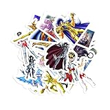 Stickers 20pcs Saint Hard Seiya Car Laptop Phone Case Motorcycle for Kids Teens Adults Water Bottles Bumper Bike Hat Wall Decoration Skateboard Bedroom