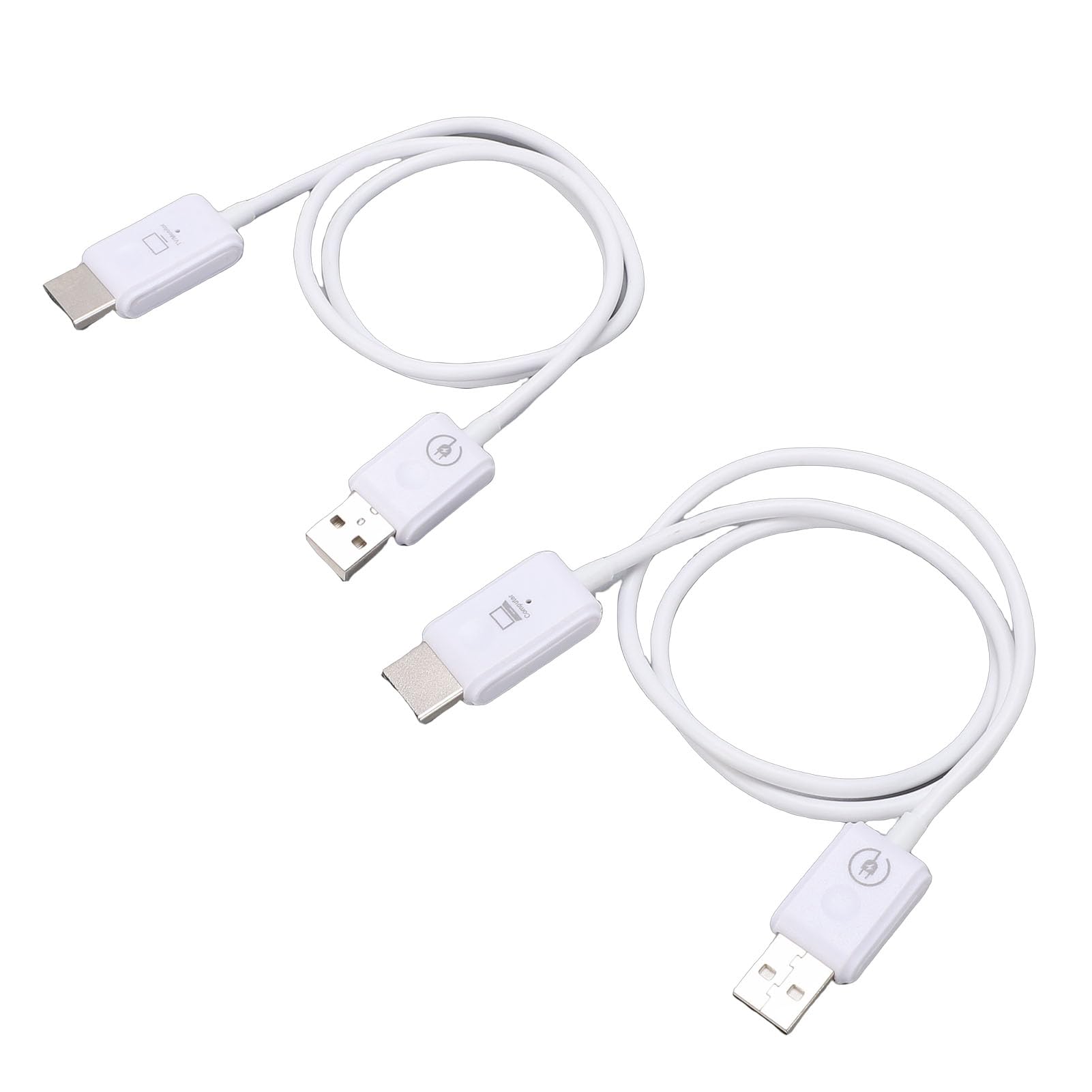 Topiky Émetteur et Récepteur HDMI sans Fil Améliorés, Extension HDMI sans Fil pour Streaming Vidéo, WiFi 5G, Portée 50 M, Kit D'extension 1080p Point à Point pour Projecteur TV PC