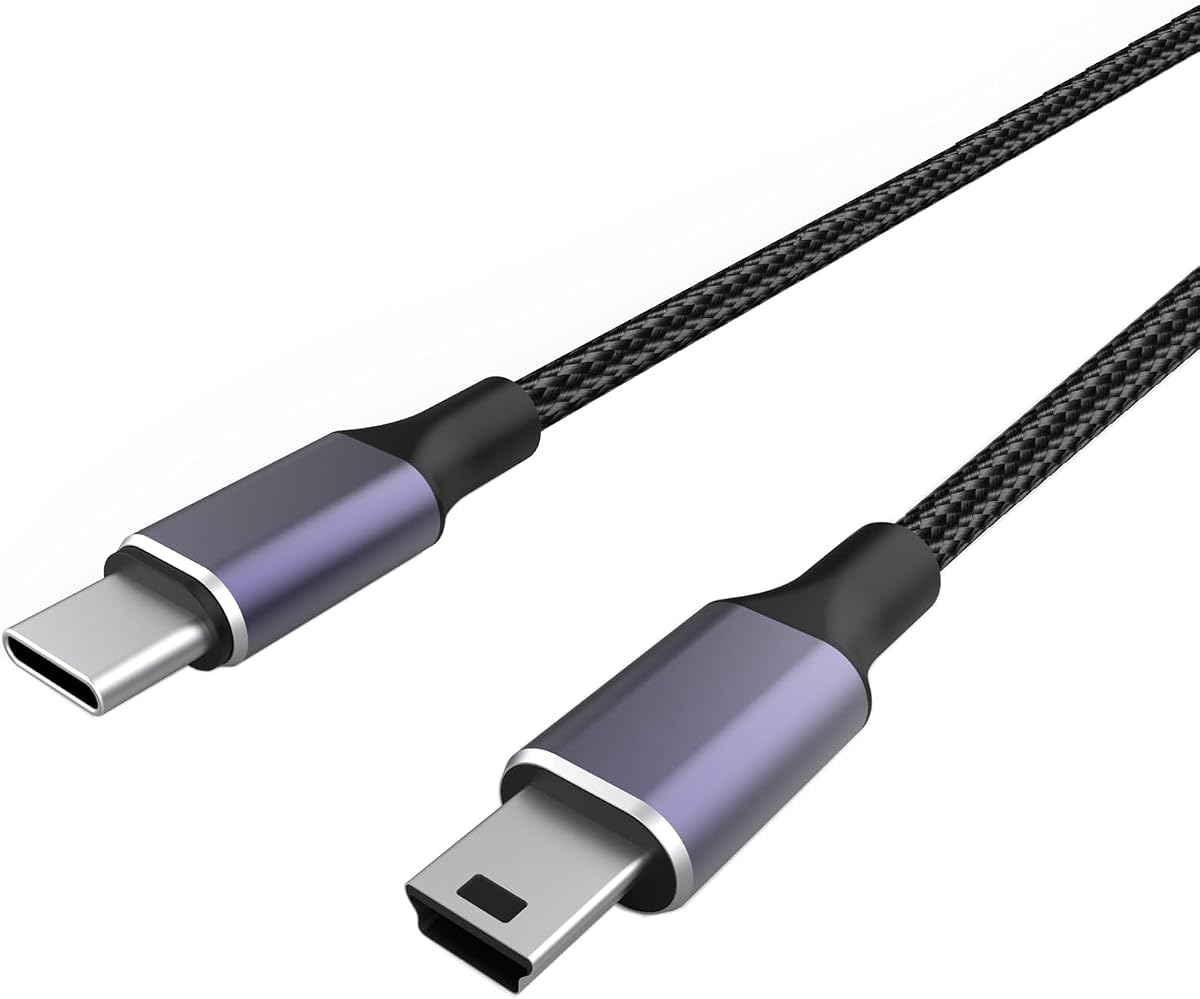 USB-C TI-84 Plus CE Charger Cable Cord Compatible with Texas Instruments TI-84 Plus CE, TI-84 Plus C Silver Edition,TI-89 Titanium, TI-Nspire CX/CX CAS Graphing Calculators