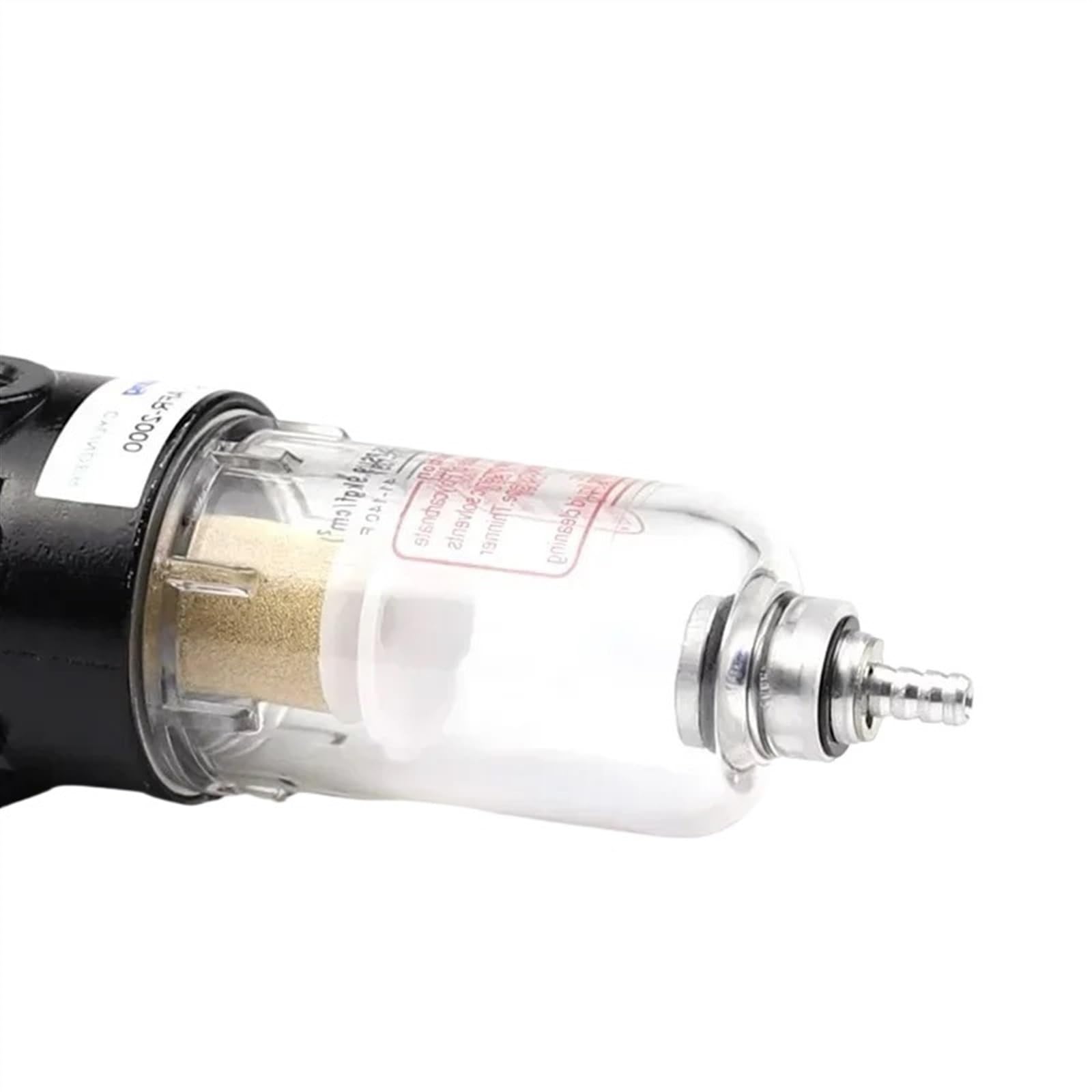 Válvulas reguladoras de Filtro Aire neumáticas G1/4 AFR2000 con manómetro, válvula Control Flujo, Controlador Velocidad Drenaje del compresor(AFR-2000)
