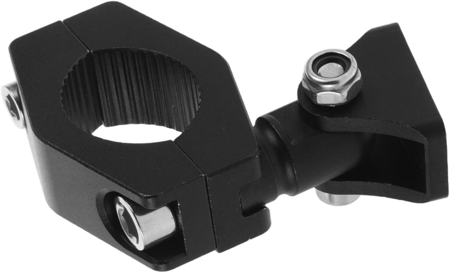 Ciieeo Led Light Bracket for Motorcycle Aluminum Motorbike Bracket Handlebar Riser Front Fork Indicator Mounts Fog Light Holder