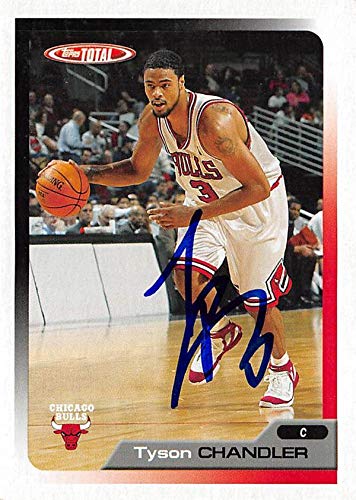 【UDA直筆】Tyson Chandler ブルズ #3 パッチ サイン Autographed TYSON CHANDLER #3 Chicago Bulls Champion Jersey Sz 52