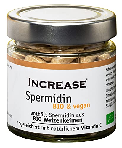 Spermidin-Kapseln mit Vitamin C – 120 Kapseln – Hochdosiert und Vegan