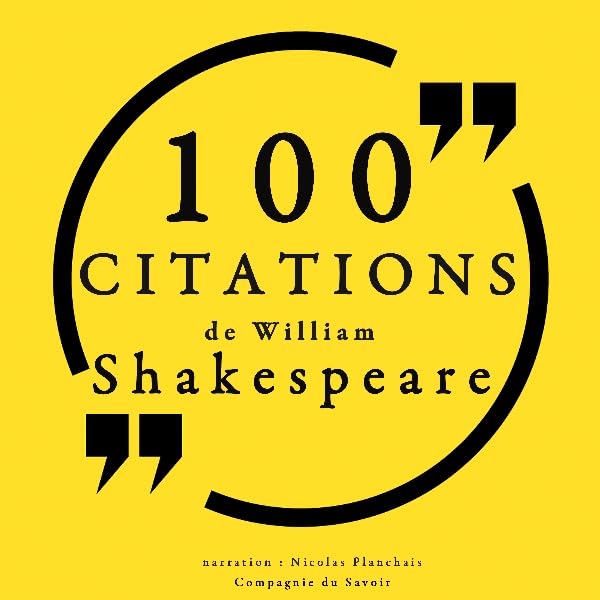 Cover art for 100 citations de William Shakespeare