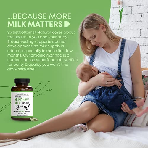 Sweetbottoms Organic Moringa Capsules