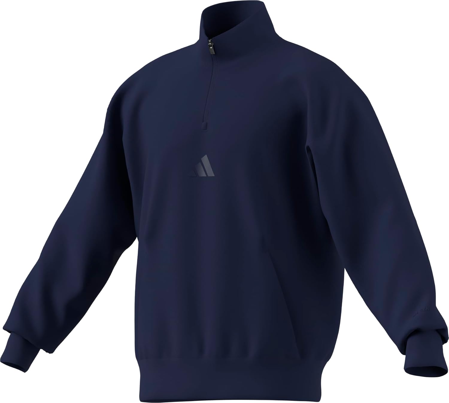 adidas Mens All Season Quarter Zip Sweatshirt Casual - Green