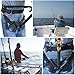 Yuqutum Fishing Belt Rod Holder, Adjustable Fishing Fighting Waist Belt, Great Plastic Material Fighting Belt with EVA Padded