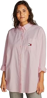 Tommy Hilfiger TJW OVS BADGE OXFORD SHIRT EXT Gömlek Kadın