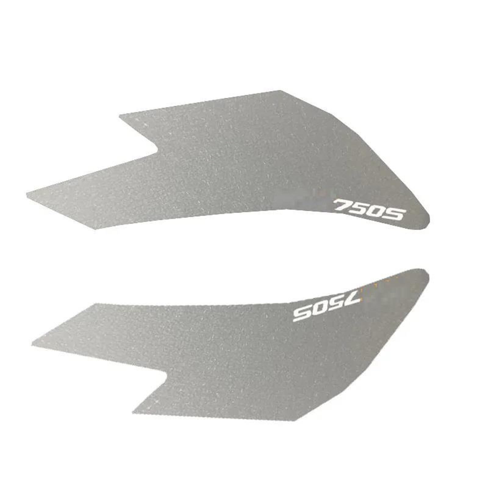 Slimes White1 Motorcycle Tank Pad Protector Sticker Decal Gas Fuel Grip Traction Side For Nc750s Nc 750S Nc750s(White1)