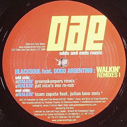 Walkin' (Remixes I)-12"