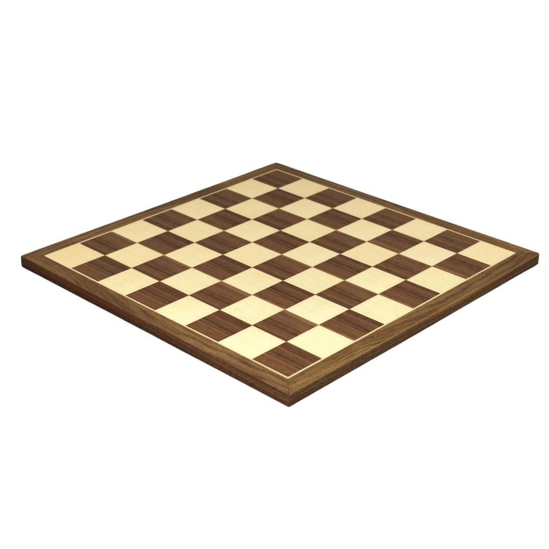 Set di scacchi in legno con tavola in noce da 21 pollici pesata Sheesham Zagreb Staunton pezzi da 3,75 pollici
