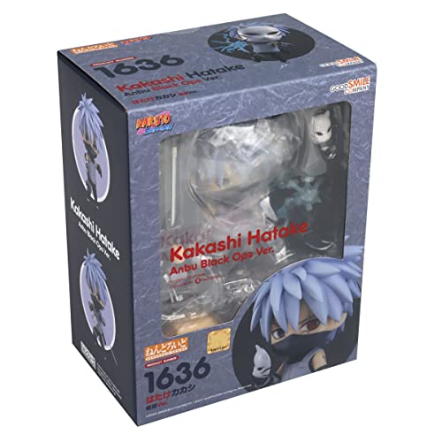 Good Smile Naruto Shippuden: Kakashi Hatake (Anbu Black Ops Ver.) Nendoroid Action Figure #TOP7