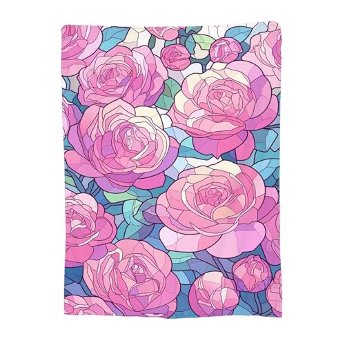 Blanket flanelle 80x120cm moelleuse et chaude pour canapé