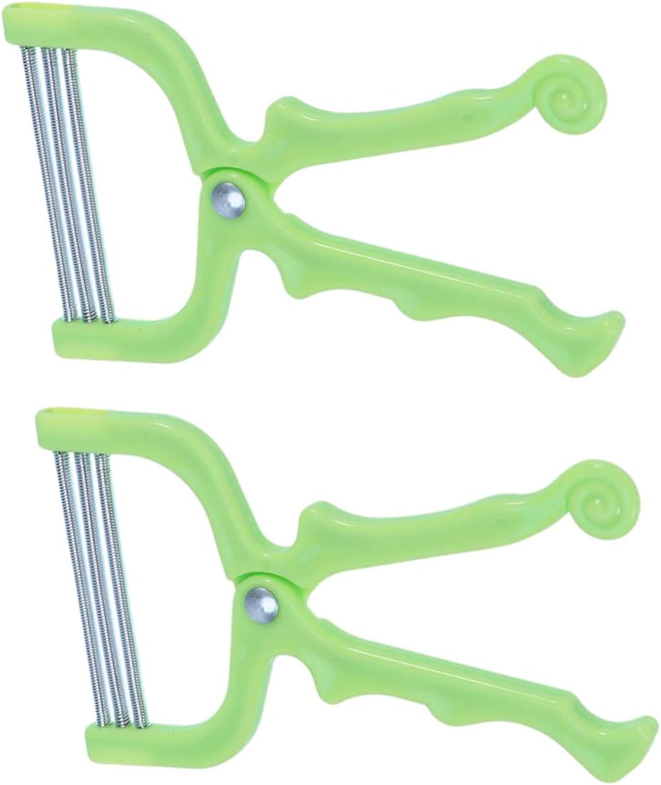 1set Manual Facial Hair Removers Non-Skid Handle Hair Threader Epilator Tool for Women for Chin Cheeks Neck Upper Lip Removal