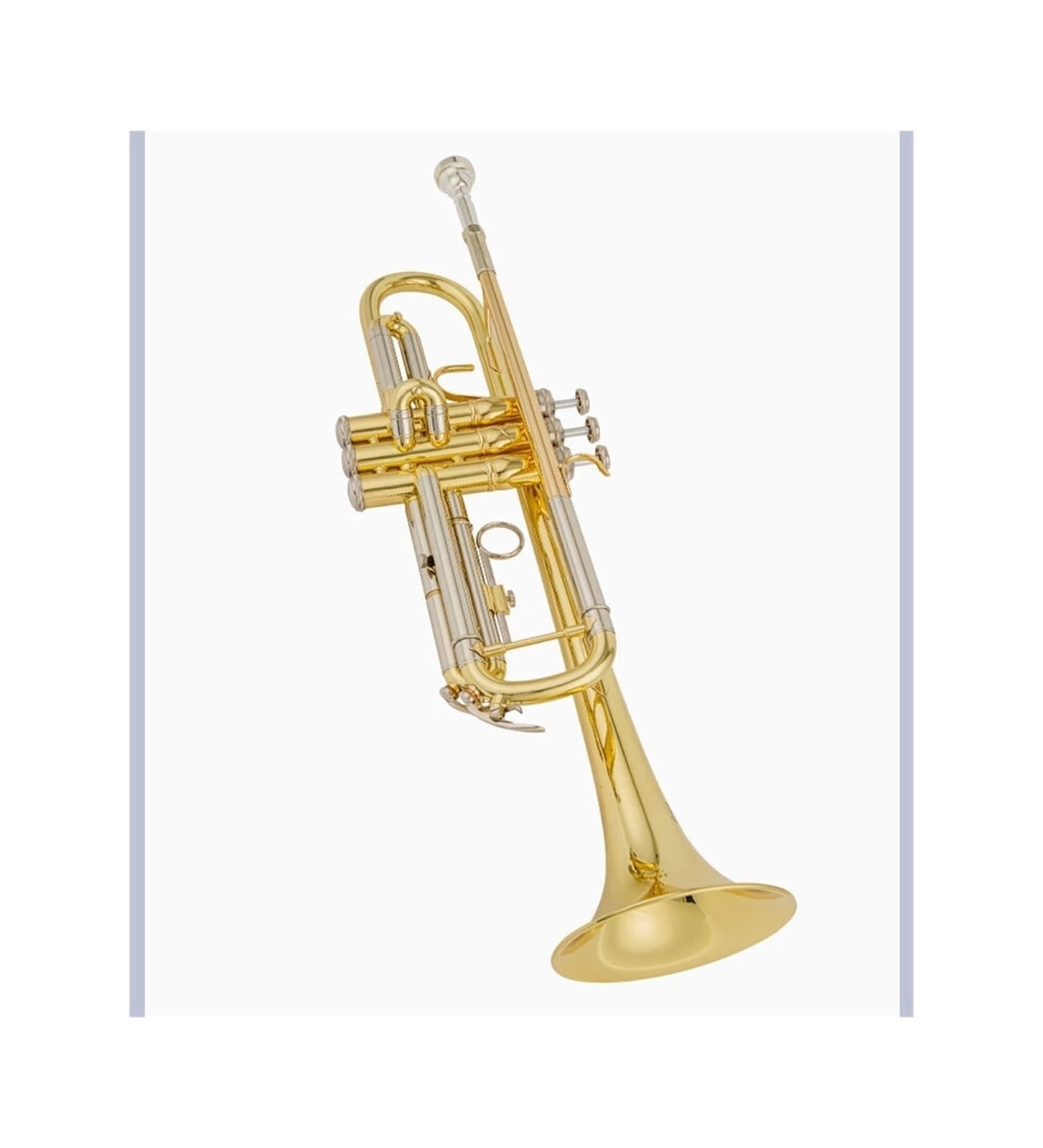 trąbka instrument Trąbka B profesjonalna orkiestra model złoty
