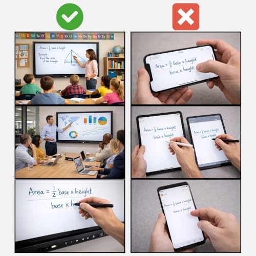 Image of Writing Pen for Digital Board /Stylus (MAXHUB /SEEWO /Samsung /LG /VIEWSONIC /BENQ /Philips) All Brand Interactive Flat Panel Compatible - 1 Qty. Non Magnetic & Shockproof