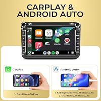 M.I.C. V8-S Android 14 Autoradio für VW/Skoda/Seat RNS/RCD Golf5/6 – Ansicht 5