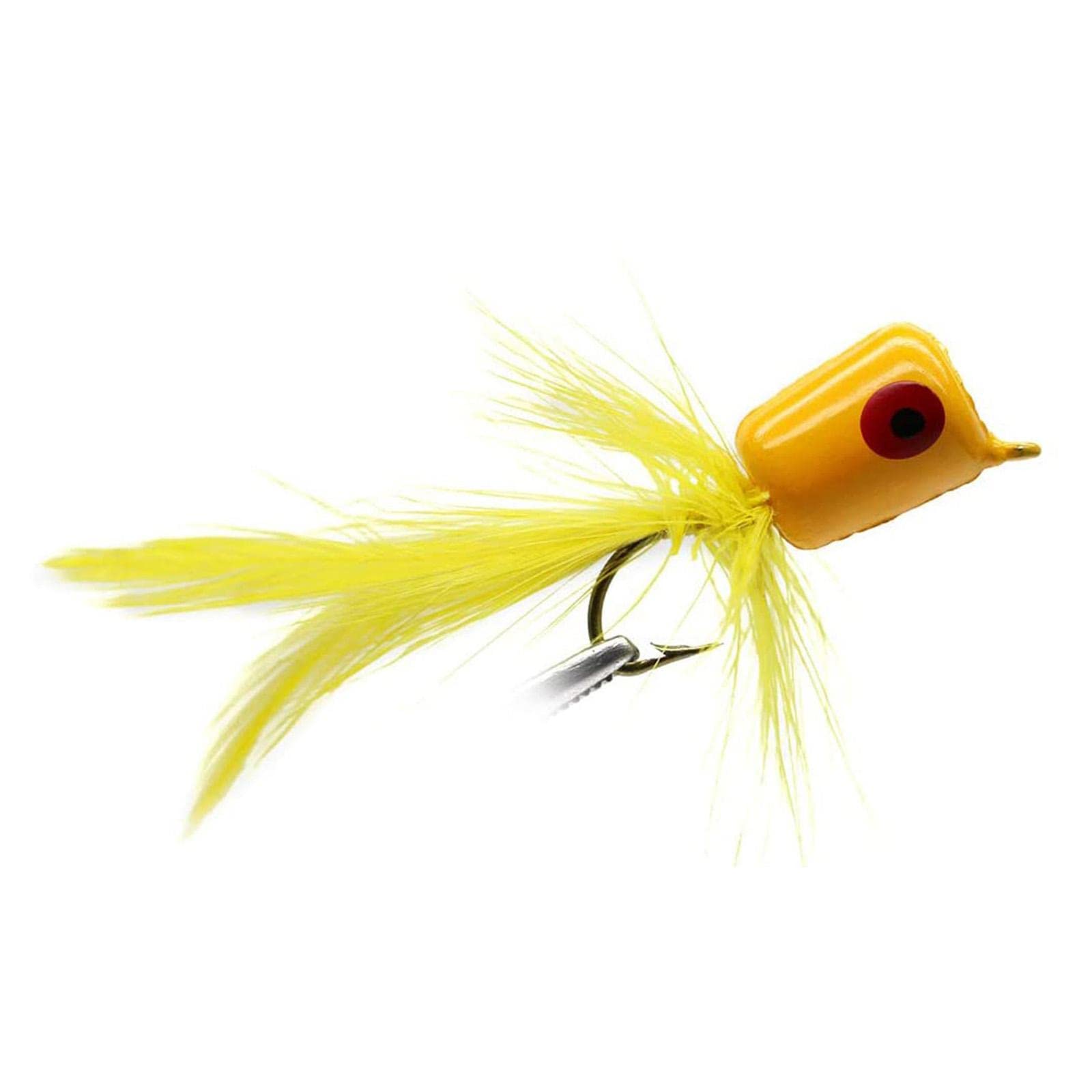 Colcolo 10x de pêche à la Mouche Leurre de pêche de pêche à la Mouche Assorti Popper de pêche à la Mouche pour Bluegill Crappie