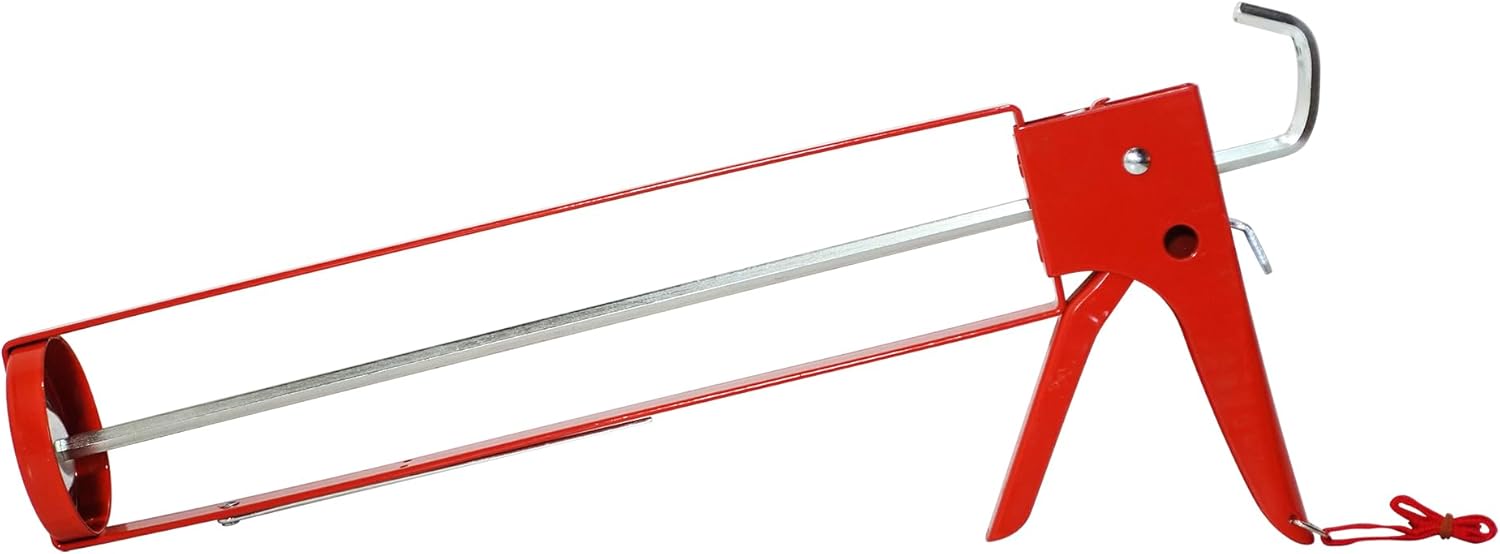 Red Devil 3939 13" Rotating Barrel Caulk Gun - Thrust Ratio 20:1