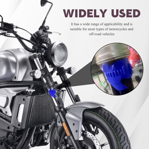 Image of Motorcycle Fork Seal Cleaner Tool, Shock Repairing Absorber Tool, Front Fork Seal Cleaner Fits 45-55mm Seal Mate Oil Level, Universal Dirt Bike Motorcycle Accessories Shock Absorber Repairing Tool