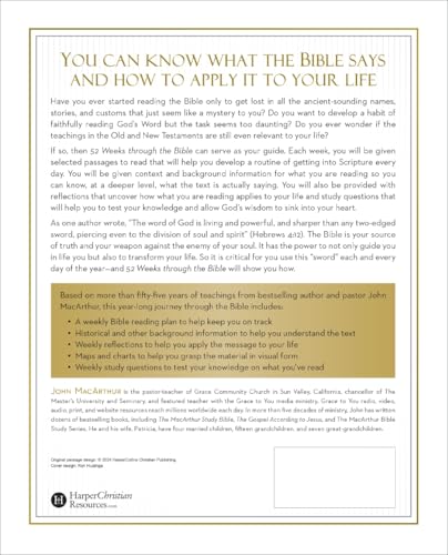 52 Weeks through the Bible: A Year-Long Bible Study for Men and Women - Image 2