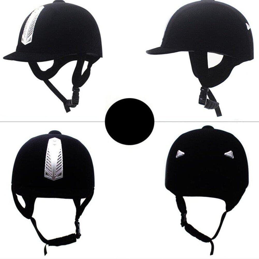 Casco Equestre Casco Protettivo Sportivo per Testa Casco di Sicurezza per Equitazione per Avviamento Protezione Antiurto per Cavalieri Equestri