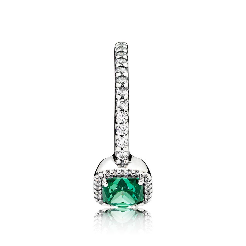 Sterling 925 Anello Eterna Eleganza Verde Pandora Pandora Green