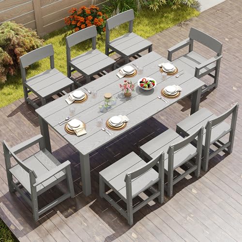 Jocoevol 9-Piece HIPS Dining Set