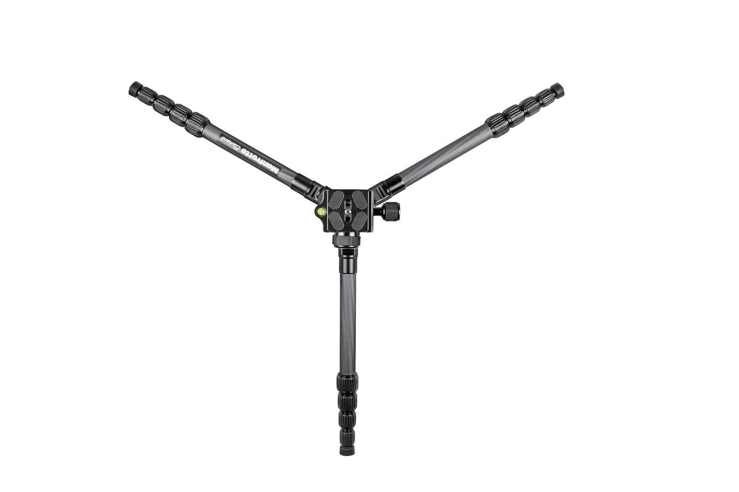Manfrotto MKELES5CF-BH Element Traveller Treppiede in Carbonio, Piccolo, Nero
