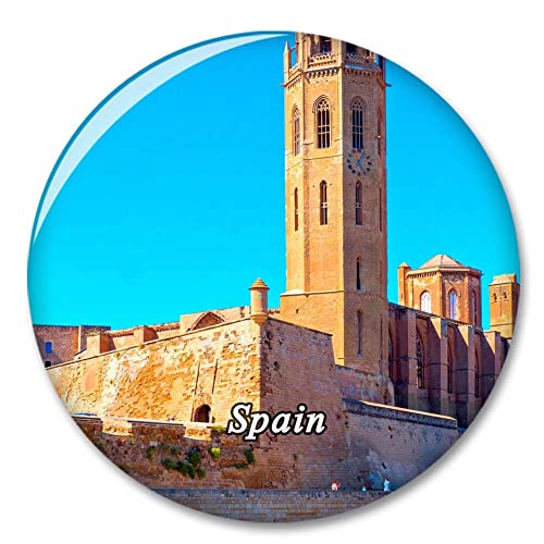 Spain gardeny castle lleida fridge magnet decorative magnet tourist city travel souvenir collection gift strong refrigerator sticker