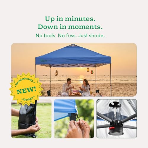 UGAOO 10x10 Blue Pop-Up Gazebo Tent - Image 4