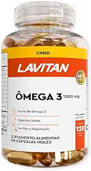 Lavitan ômega 3 1000 mg- 120 cápsulas