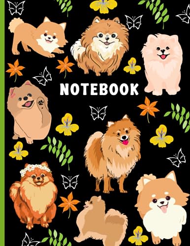 Pomeranian Notebook: Blank Lined Journal to Write in for Pomeranian Lovers Vol 2