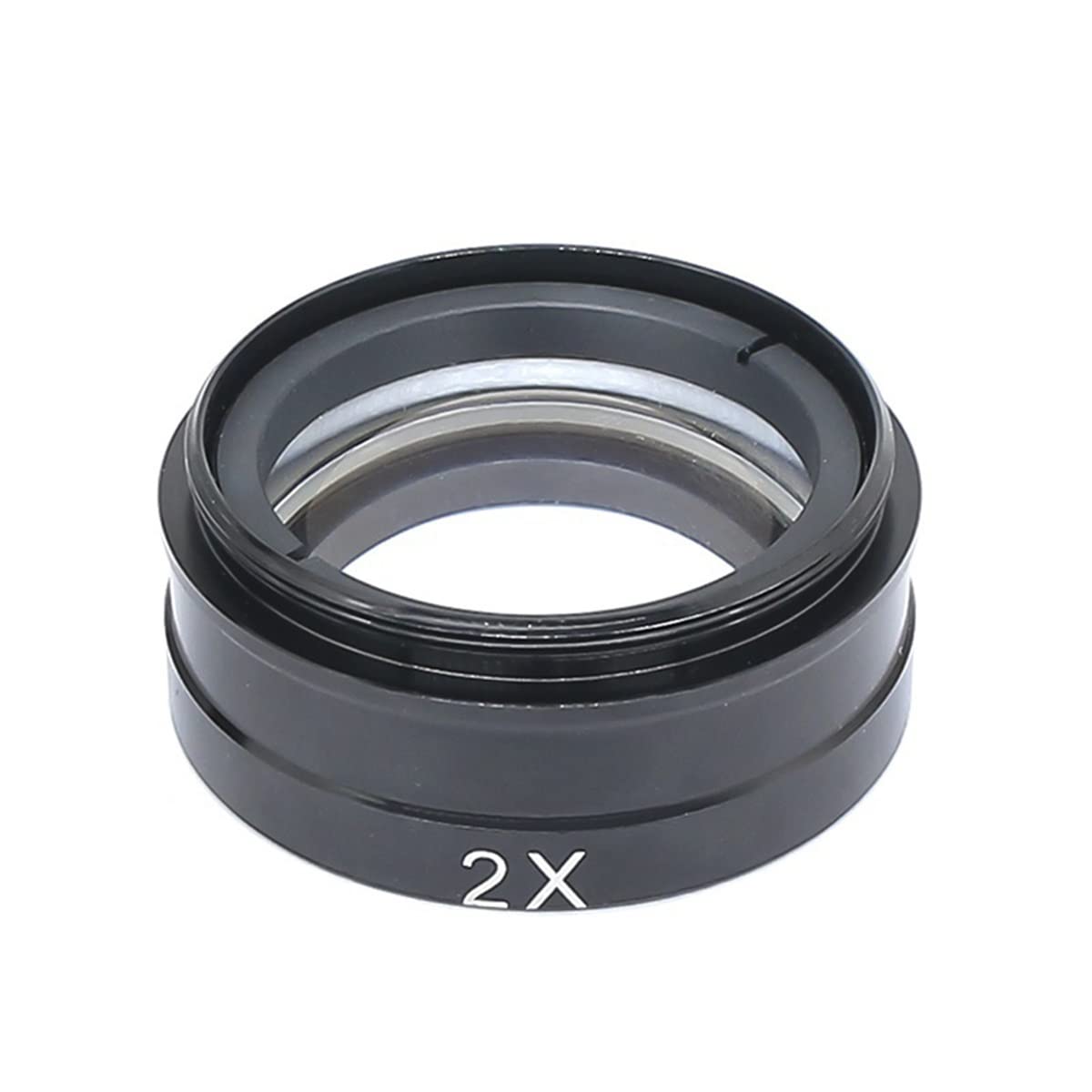 Microscopes Equipment 2X Industry Microscope Camera Objective Lens Adapter for 360X Zoom Digital Microscope Camera C-MOUNT Lens Barlow Auxiliary Lens