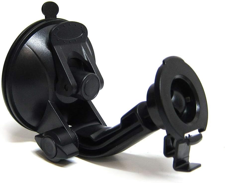 Ramtech Car Windshield Suction Cup GPS Mount, Large Adjustable Bracket, Compatible