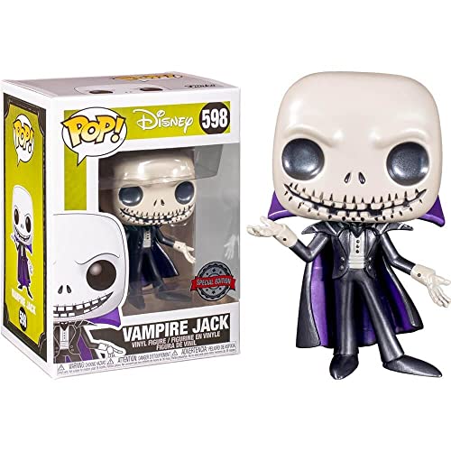 Sale Funko Pop! The Nightmare Before Christmas Vampire Jack Exclusive