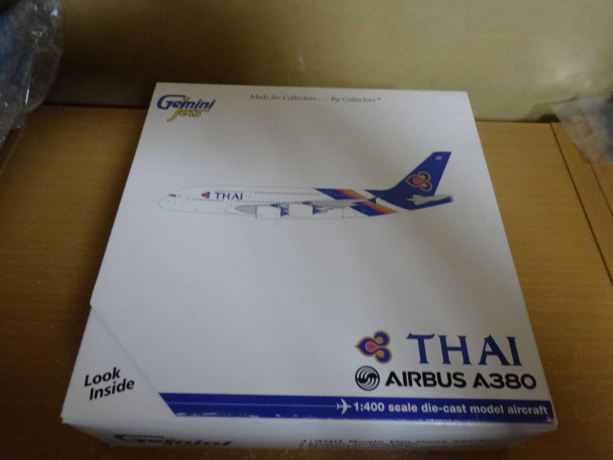 Amazon | 1/400 ジェミニ タイ国際航空 A380 | ミニカー・ダイ
