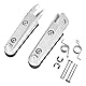 Alamor Motorrad Front Fußstütze Pedal Fuss Pflöcke Für Hon-da Cb250 Cbr600F Cb600F Nc700