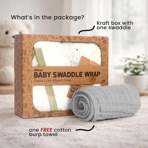 Image of Organic swaddle sleep sack 3-6 months, Easy Zipper Swaddle, Breathable 100% Cotton, 3-Way transitional sleep sack