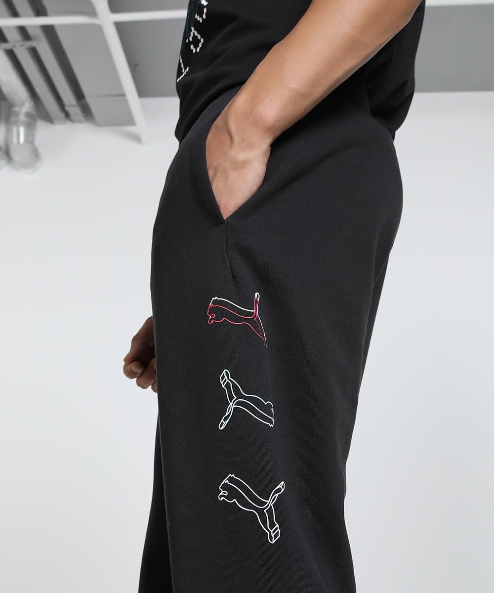 Puma Herren Gestrickte Hosen ESS Logo Lab Execution Sweatpants Tr Cl