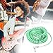 QWORK Guitar Cable, 30ft Coiled Instrument Cable for Guitar/Bass, Green