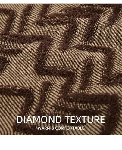 Men's Prints Crewneck Sweaters Cable Knit Thermal Pullover Sweater2