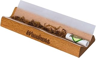 Weedness Joint Drehhilfe aus Ebenholz 110 mm für Long Paper - Grow Drehunterlage Bauunterlage Drehmaschine Tablett Rolling...