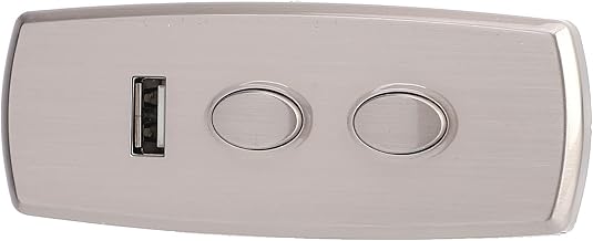 Acouto Controlador de Interruptor de Carga con Puerto USB de 2 y 5 Pines para Sofás, Sillones y Sillas Eléctricos - Control Remoto ABS Control Remoto Interruptor Reclinable Eléctrico Reemplazo de