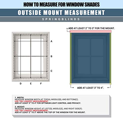 Springblinds 100% Blackout Roller Shade Slow Rise Spring Cordless Ez-Rise System Child Safety Polyester Blind Custom Aluminum Valance Shades Made In Usa #TOP6