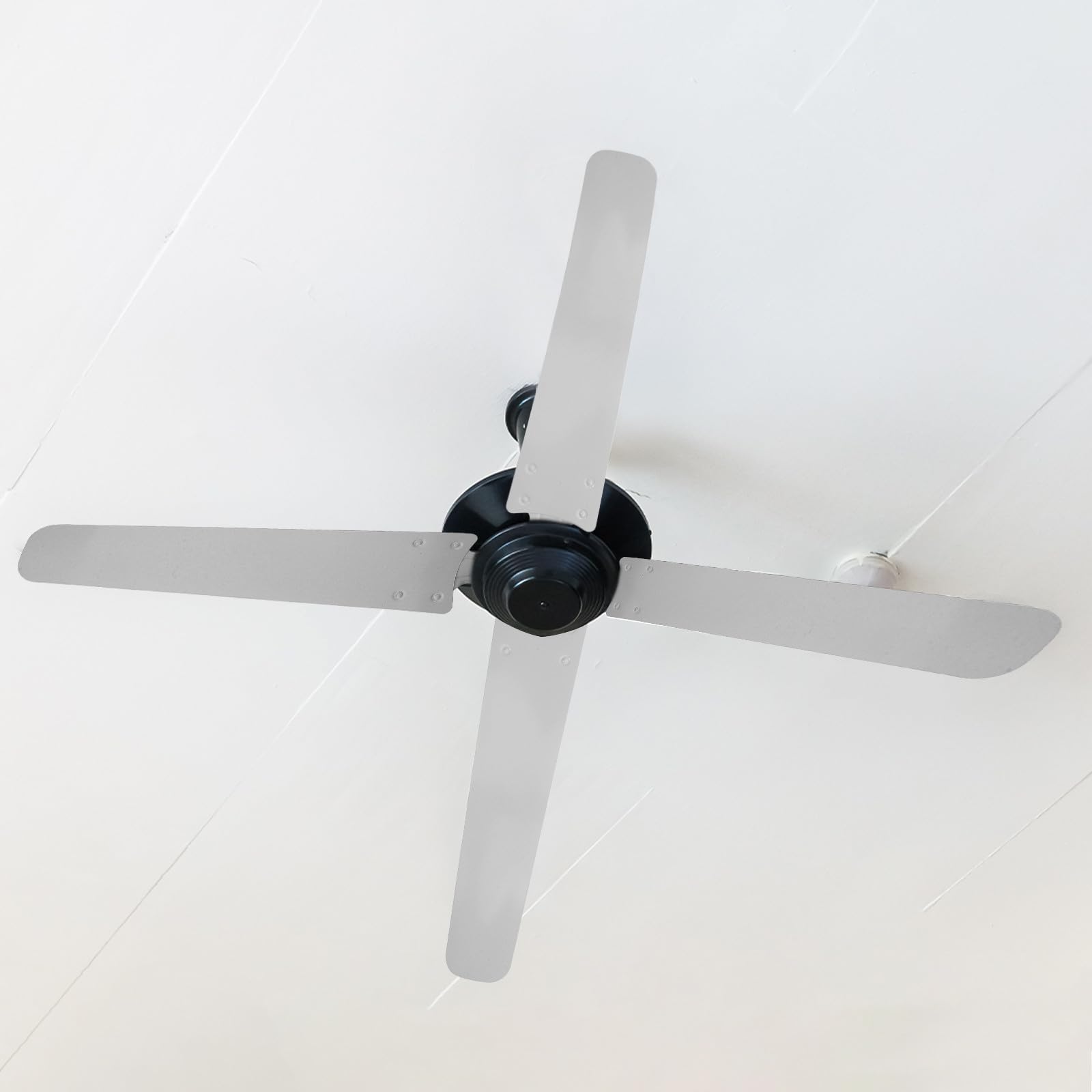 STOBAZA 3 Pezzi Lame per Ventilatori a Soffitto in Ferro Bianco, Ricambi