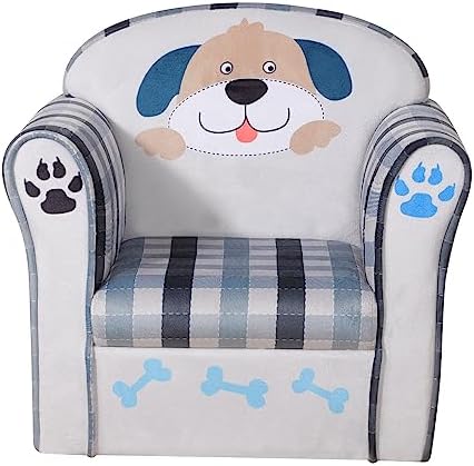 AFBKSS&BB Kids Sofa, Kids Velvet Armrest Chair, Sturdy Wood Construction Kids Armchair, Child Chair for Preschool Children, Lightweight Toddler Sofa Chair